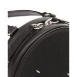 MAISON MARGIELA MICRO CIRCLE LEATHER SHOULDER BAG