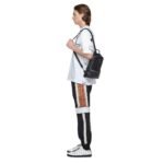MCM SMALL AREN SLING BAG IN VISETOS BLACK