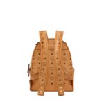 MCM SMALL STARK BACKPACK IN VISETOS COGNAC