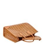 MCM X-LARGE MUNCHEN TOTE IN VISETOS COGNAC