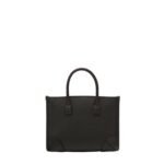 MCM MINI MÜNCHEN TOTE IN SPANISH CALF LEATHER BLACK