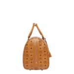 MCM OTTOMAR WEEKENDER BAG IN VISETOS COGNAC