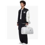 MCM OTTOMAR WEEKENDER BAG IN VISETOS WHITE