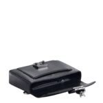 MCM SMALL VIKTOR CROSSBODY IN VISETOS BLACK