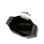 Alexander McQueen Women's the jewelled hobo Bag in black.