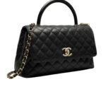 CHANEL LARGE FLAP BAG WITH TOP HANDLE