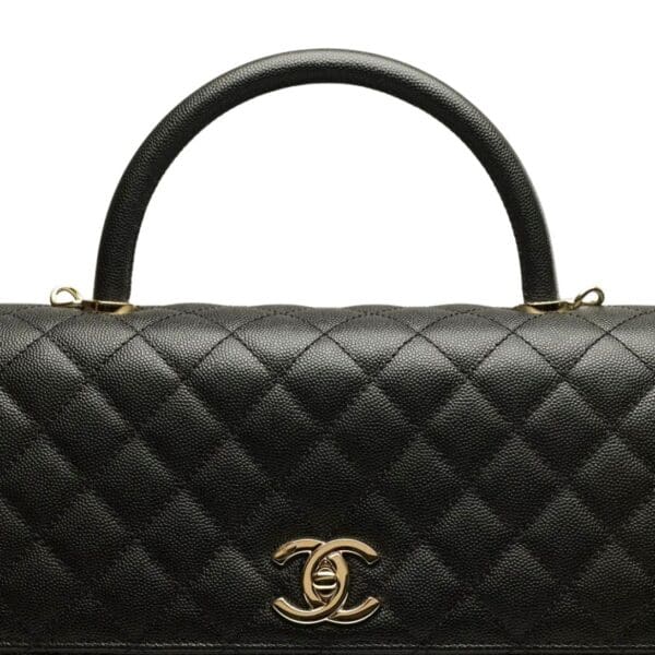 CHANEL MAXI FLAP BAG WITH TOP HANDLE