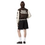 LOUIS VUITON EMBROIDERED VARSITY JACKET