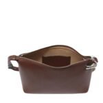 SMALL JWA CORNER BAG - LEATHER CROSSBODY BAG
