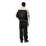 LOUIS VUITON LEATHER AND NYLON BLOUSON