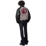 LOUIS VUITON LEATHER AND NYLON BLOUSON