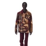 LOUIS VUITTON MADE TO ORDER MONOGRAM PATCHWORKED PORTRAIT LEATER