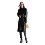 LOUIS VUITTON NAPPA LEATHER TRENCH COAT