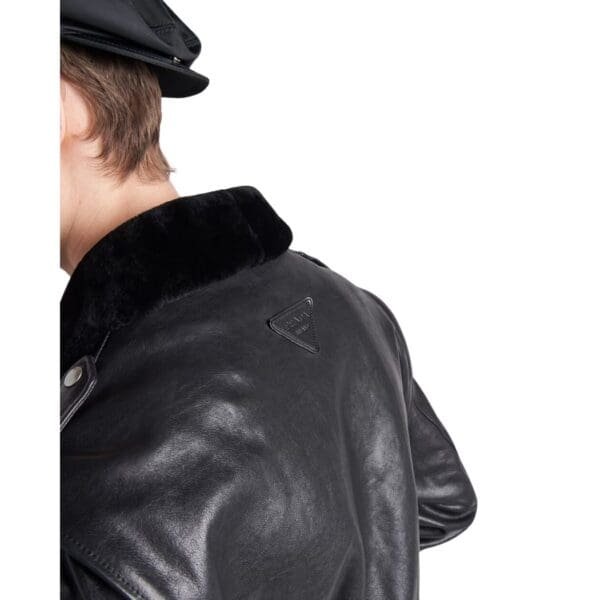PRADA LEATHER JACKET - Image 3