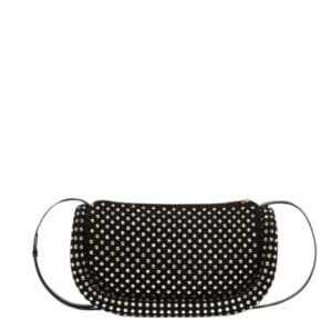 JWA BUMPER-12 LEATHER CROSSBODY BAG WITH CRYSTAL