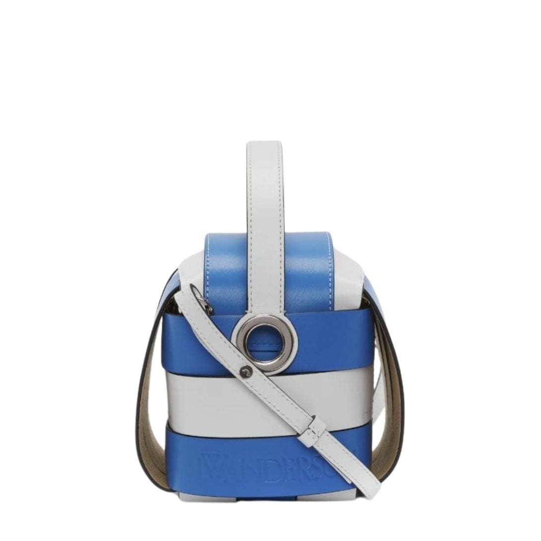 JWA KNOT BAG - LEATHER TOP HANDLE BAG WITH CROSSBODY STRAP