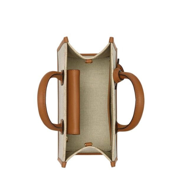 MCM SMALL HIMMEL TOTE IN LAURETOS BEIGE