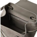 BRUNELLO CUCINELLI SUEDE BACKPACK WITH PRECIOUS CONTOUR