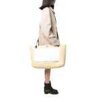 MAISON MARGIELA EMBOSSED LOGO-PATCH TOTE BAG