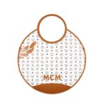 MCM X-LARGE AREN FOLD TOTE IN MEGA LAUREL VISETOS WHITE