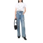 MAISON MARGIELA MINI FIRE LEATHER BUCKET BAG