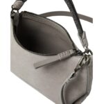 BRUNELLO CUCINELLI SUEDE BAG WITH PRECIOUS BRAIDED HANDLE