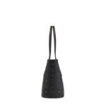 MCM MINI REVERSIBLE LIZ SHOPPER VISETOS BLACK