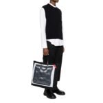 MAISON MARGIELA GLAM SLAM TROMPE L'OEIL-PRINT TOTE BAG