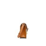 MCM SMALL TRACY SHOULDER BAG IN VISETOS COGNAC