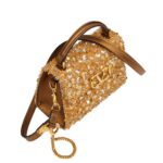 VALENTINO GARAVANI MINI VSLING HANDBAG WITH 3D EMBROIDERY