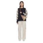 MCM HIMMEL TRIANGLE POUCH IN LAURETOS BEIGE