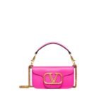 VALENTINO GARAVANI LOCÒ SMALL SHOULDER BAG IN CALFSKIN