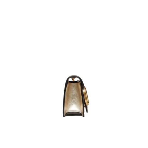 SMALL VALENTINO GARAVANI LOCÒ METALLIC CALFSKIN SHOULDER BAG - Image 4
