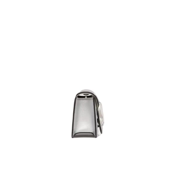 SMALL LOCÒ METALLIC CALFSKIN SHOULDER BAG - Image 6