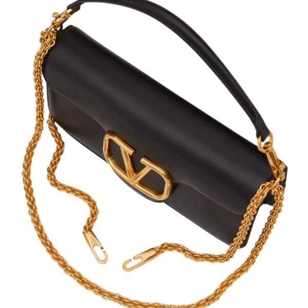 VALENTINO GARAVANI LOCÒ CALFSKIN SHOULDER BAG - Image 5