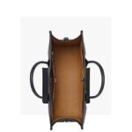 MCM LARGE MUNCHEN TOTE IN SPANISH CALF LEATHER BLACK