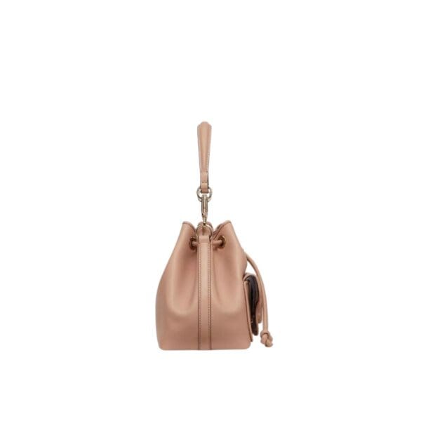 VALENTINO GARAVANI LOCÒ CALFSKIN BUCKET BAG - Image 6