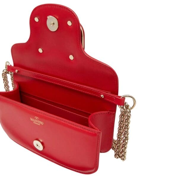 VALENTINO GARAVANI LOCÒ CALFSKIN SHOULDER BAG - Image 7