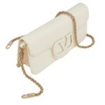 VALENTINO GARAVANI LOCÒ CALFSKIN SHOULDER BAG