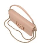 VALENTINO GARAVANI LOCÒ CALFSKIN SHOULDER BAG