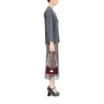 MAISON MARGIELA MICRO GLAM SLAM VELVET SHOULDER BAG