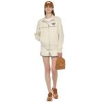 MCM X-MINI STARK BEBE BOO SIDE STUDS BACKPACK IN VISETOS COGNAC