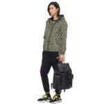 MCM LARGE BRANDENBURG BACKPACK IN VISETOS BLACK