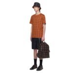 MCM MEDIUM STARK BACKPACK IN MAXI VISETOS BLACK