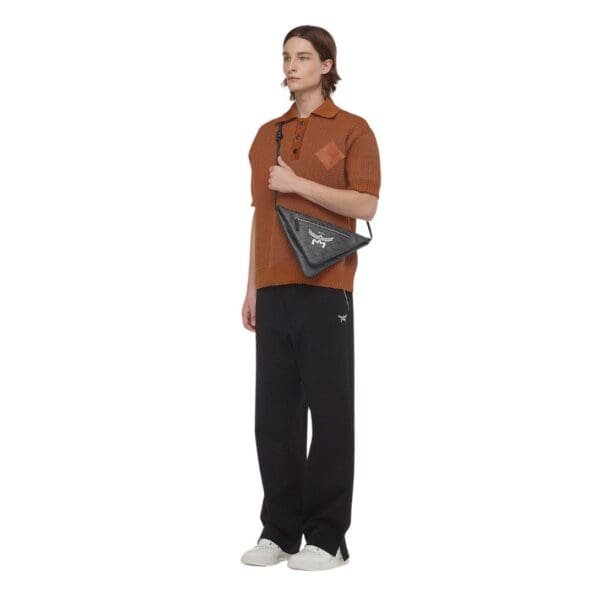MCM HIMMEL TRIANGLE POUCH IN LAURETOS GREY