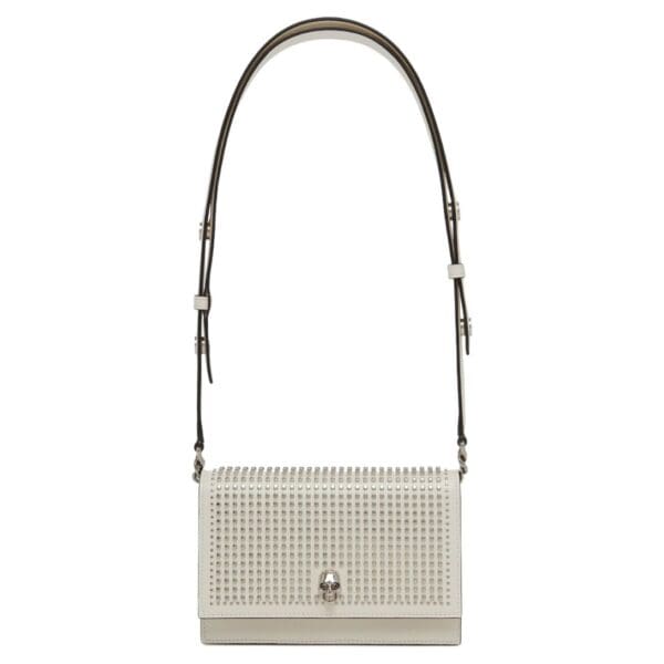 Alexander McQueen Women's the Biker small skull bag