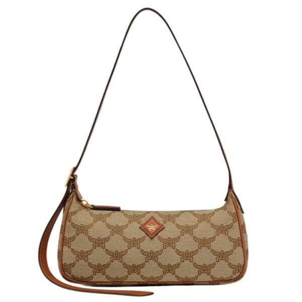 MCM HIMMEL SHOULDER BAG IN LAURETOS JACQUARD