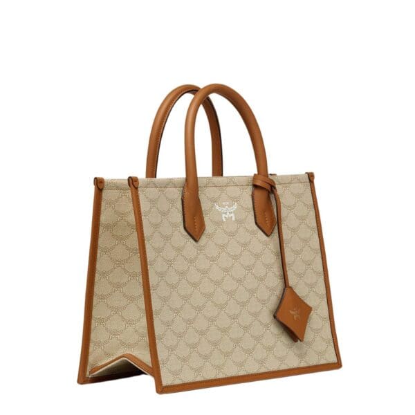 MCM HIMMEL TOTE IN LAURETOS BEIGE