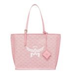 MCM MEDIUM HIMMEL SHOPPER IN LAURETOS PINK