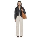 MCM LARGE AREN HOBO IN VISETOS COGNAC